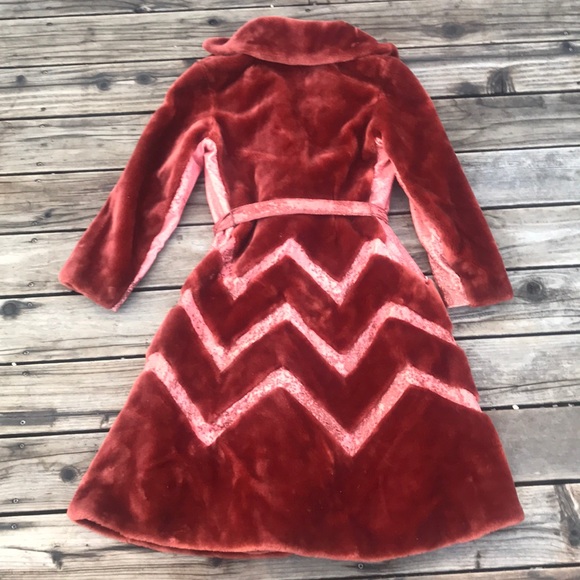 Amber Fur Vintage Jacket - Picture 4 of 4